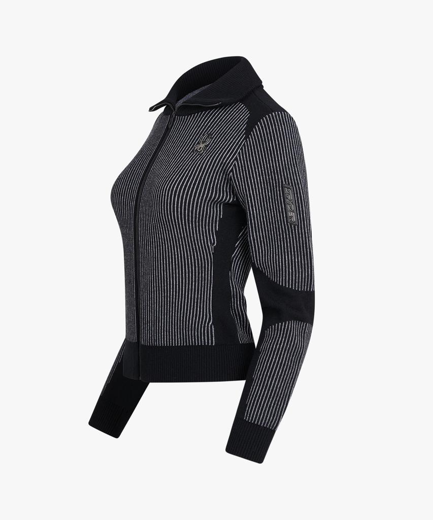 Spyder Women'S Patrol Zip-Up Sweater Spkfcnft252Wblk