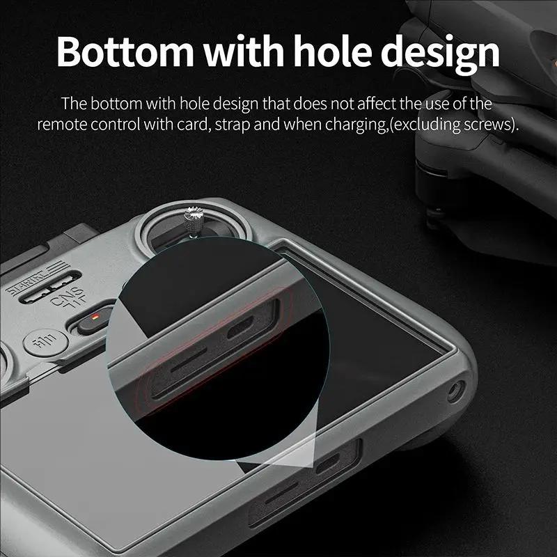 Shockproof Silicone Case for DJI RC 2 Remote Controller - Anti-Slip & Anti-Scratch Protective Cover with Dustproof Design