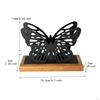 Butterfly Napkin Holder for Table Countertop Organizer Compact Paper Tissue Dispenser Bar