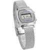 CASIO Casio Casio Standard Women's Quartz Digital Metal Mesh Silver Gray LA670WEM-7 [Parallel Imp...