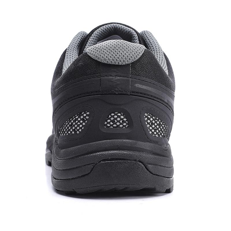 Physical training shoes men's black training shoes breathable and lightweight running shoes fire shoes liberation shoes rubber shoes spring and autumn