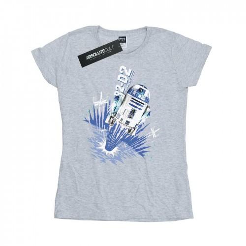 Star Wars Womens/Ladies R2-D2 Blast Off Cotton T-Shirt