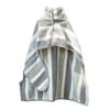 Oversized Dog Bathrobe, Thick Coral Fleece, Quick Dry Pet Towel, Absorbent Grey 50cm Bath Towel for Dogs