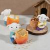 Food Safe Silicone Pig Carrying Sacks Mould Handmade Candle Crafting Tool Irregular Shape