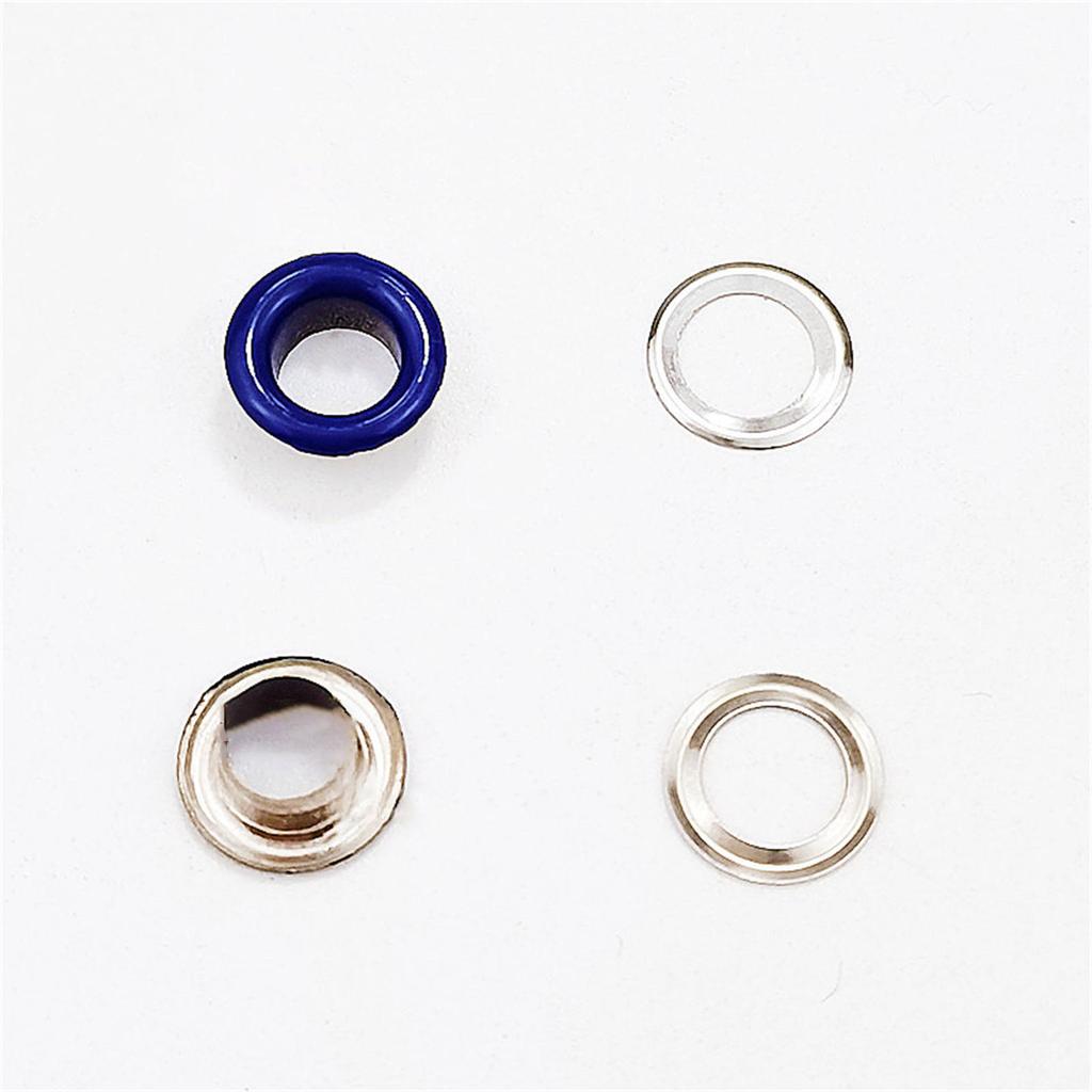 400Pcs 5mm Grommet Eyelets Kits with Setting Punch Tool 10 Colors Metal Eyelets Kits for Leather Fabric Belt Clothes