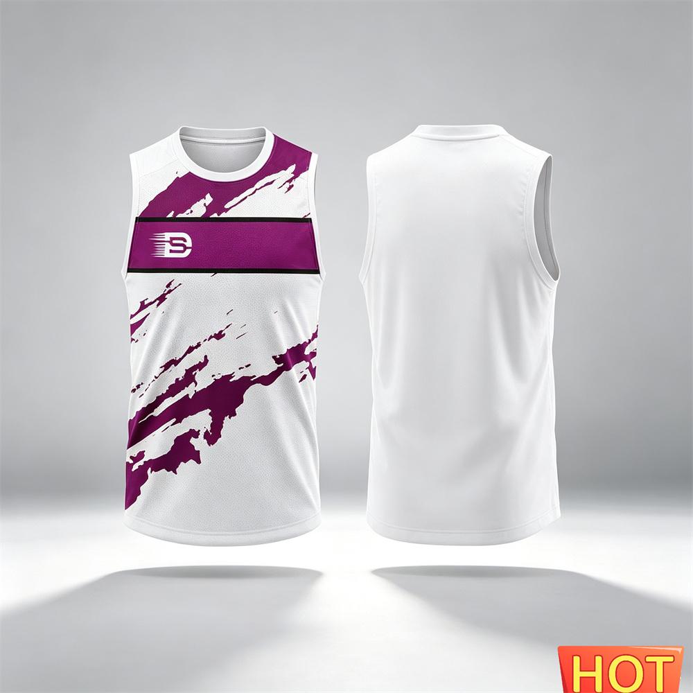 Sports Men's sleeveless T-shirt Summer Unisex Fitness Outdoor men's t-shirts and tank tops Quick Drying Loose Top Men's clothing