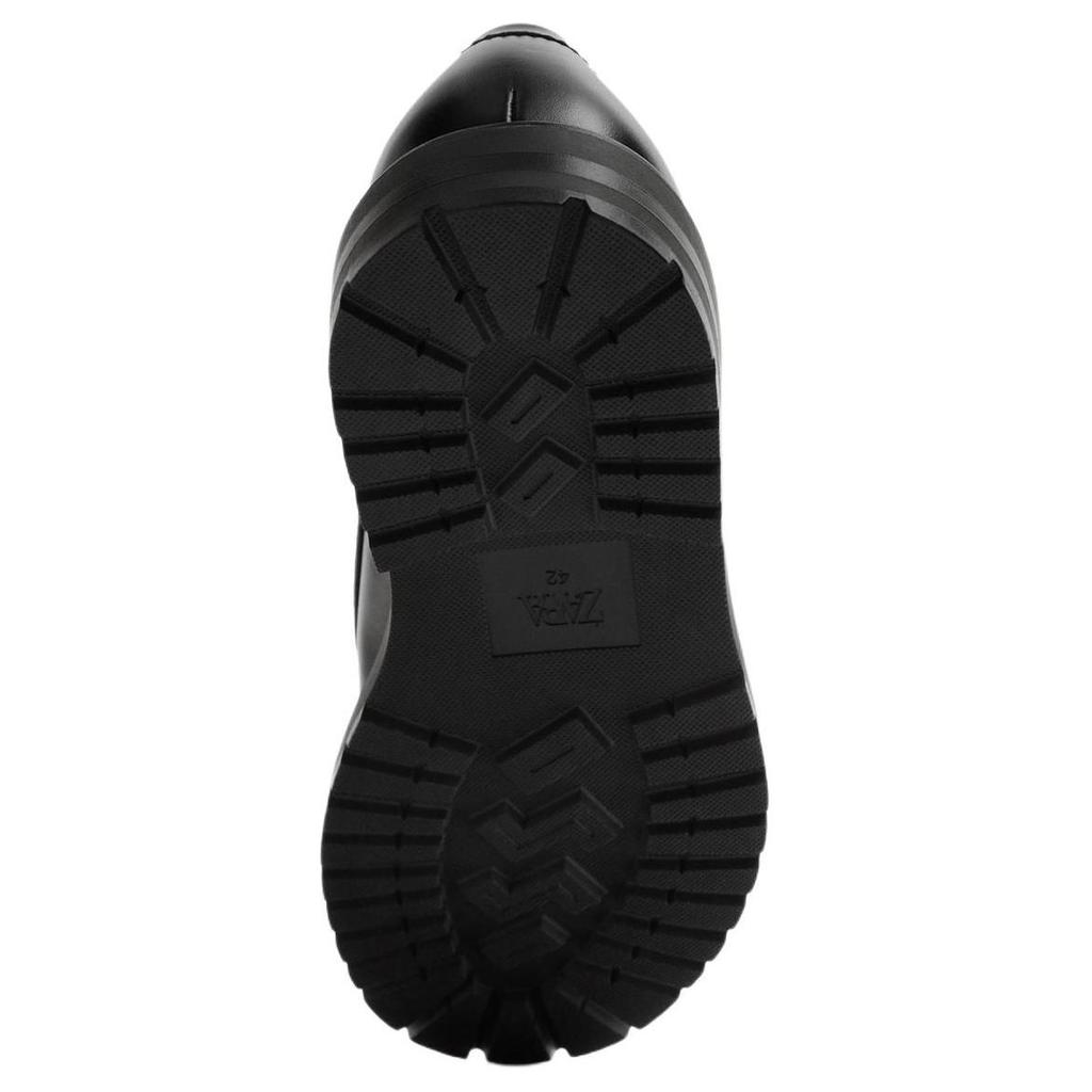 Zara Pu Slip-On Lightweight Business Round-Toe Casual Loafers Men Loafers Black 12611420800