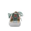 Puma Basket Heart Bauble FM Silver Women Sneakers 364809-01