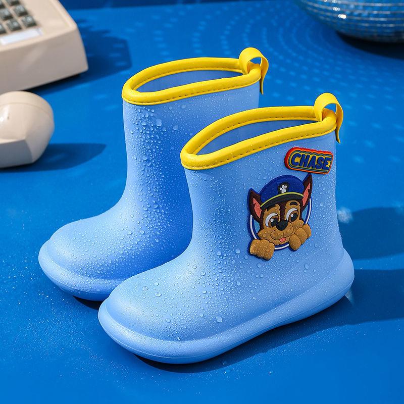 Paw Patrol Baby Rain Boots Children's Non-Slip Rain Boots Boys Cute Toddler Girls Waterproof Shoes Kids Rubber Shoes