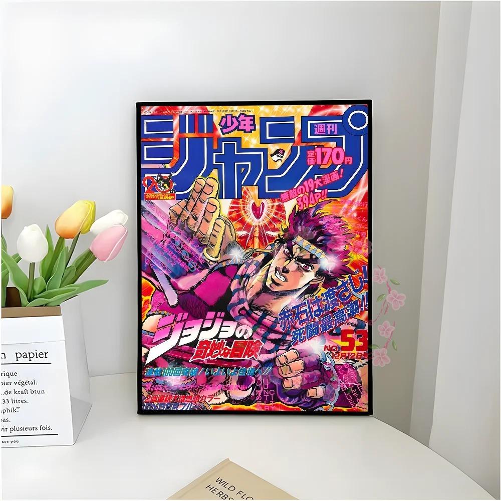 Anime Jojo Bizarre Adventure Retro Plakát Samolepicí Umění Voděodolný Papírový Samolepka Kavárna Bar Místnost Dekorace Stěny