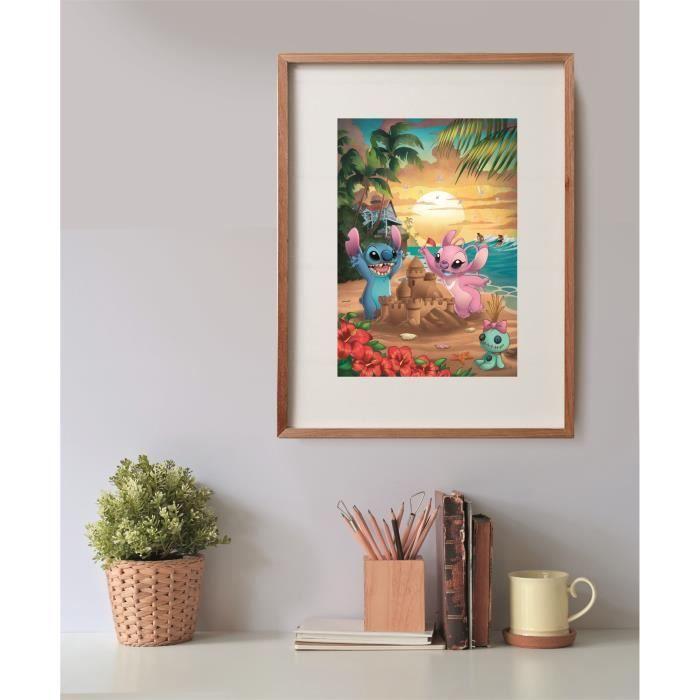 Puzzle 500 pièces Stitch compact, Pour enfants à partir de 3 ans, Thème dessins animés, CLEMENTONI