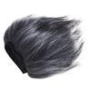 EY-M23 Faux Fur Wind Screen 12cm X 12cm for Zoom H1 H2N H4N Pro H6 D50 D100 Recorders Gray White