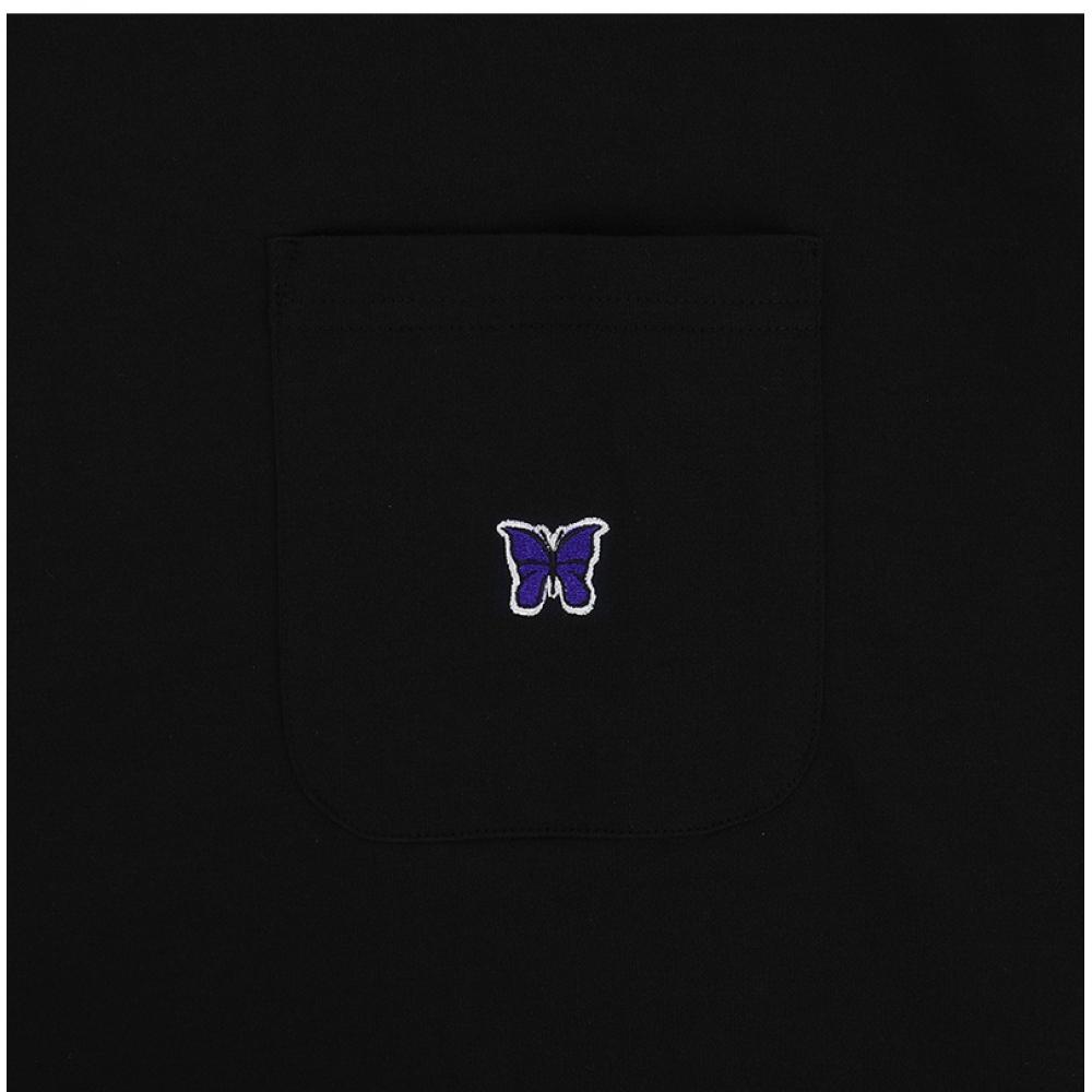 NeedleS Men S PoCkeT T ShirT C blaCk