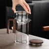 Magic Teapot 600/720/800ml Glass Magnetic Teapot with Strainer Magnetic Water Separation Infuser Pot