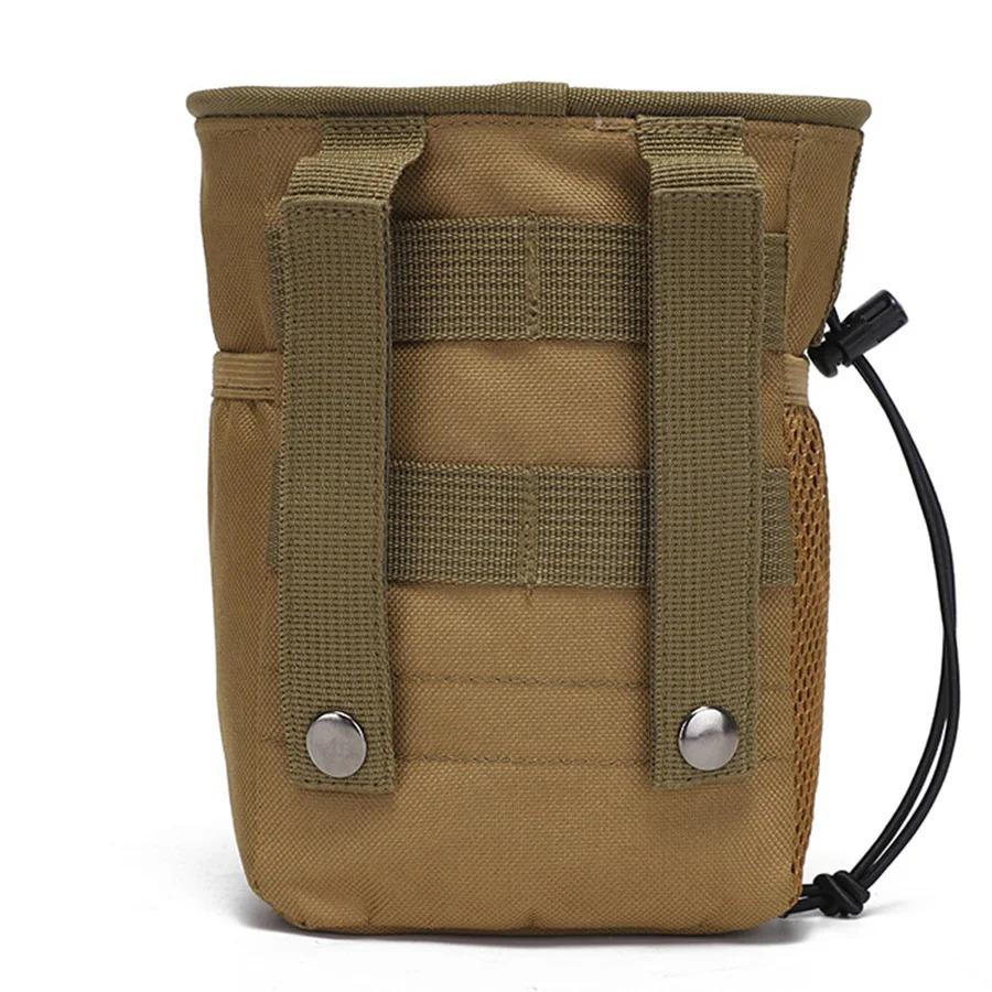 New Outdoor 3-5L Camouflage Molle 600D Nylon Dump Drop Pouch Recycle Waist Pack Bags Accessories Bag Pouches
