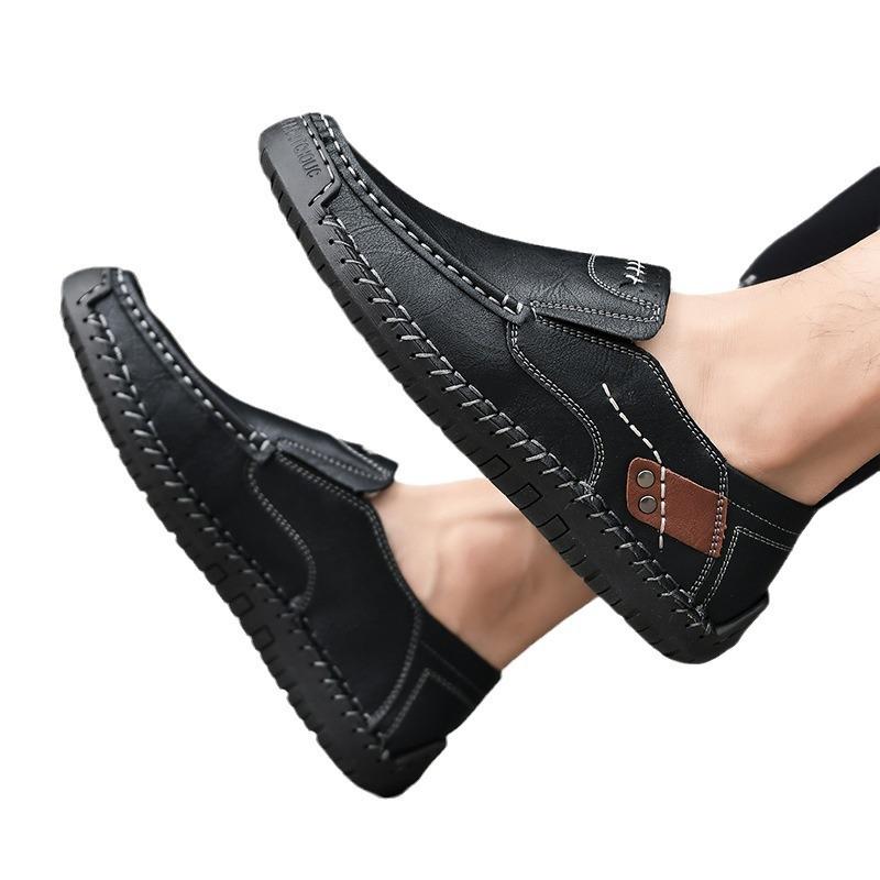 Spring and summer foreign trade new large-size Amazon hot-selling factory direct sales Lefu casual men's shoes lazy driving