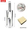 Silver Triangle Pattern Wire Knotting & Twisting Tool