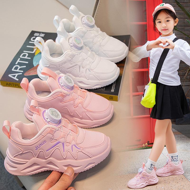 New Kids Sport Shoes  Pu Leather Comfortable Running Casual Shoe Outdoor Children's Sneakers
