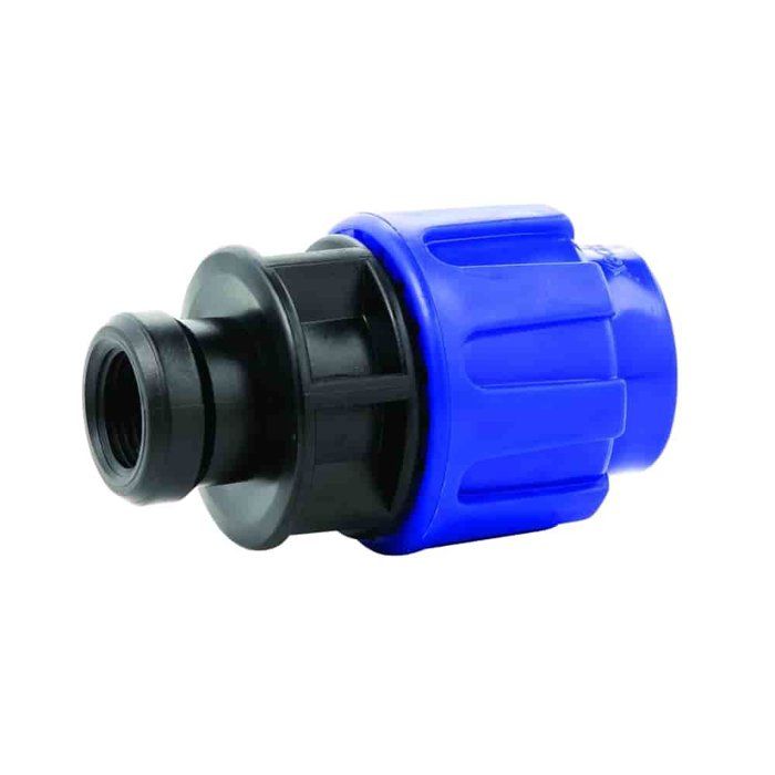 Raccord PE 20mm, Union 1/2" Femelle, Connecteur Polyéthylène