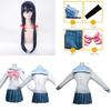 Stylish Sayaka Maizono Danganronpa Anime Uniform Costume Cosplay Suit With Wig