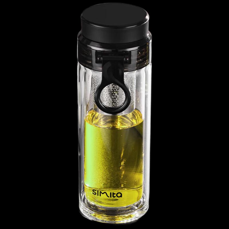 Schmidt Smart Temperature Double-Layer Insulated Portable Tea Cup