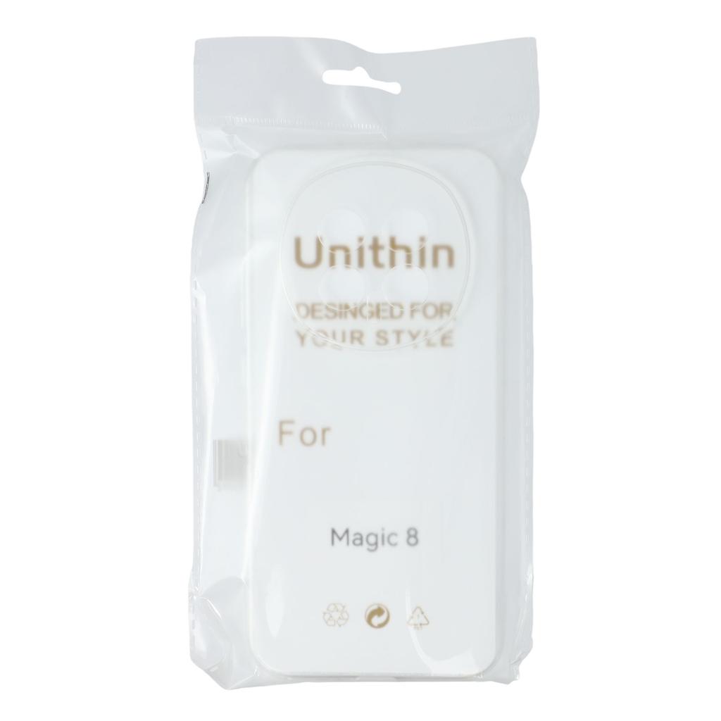 UNITHIN For Honor Magic8 5G Case 0.7mm Clear TPU Anti Drop Phone Cover Precise Cutouts
