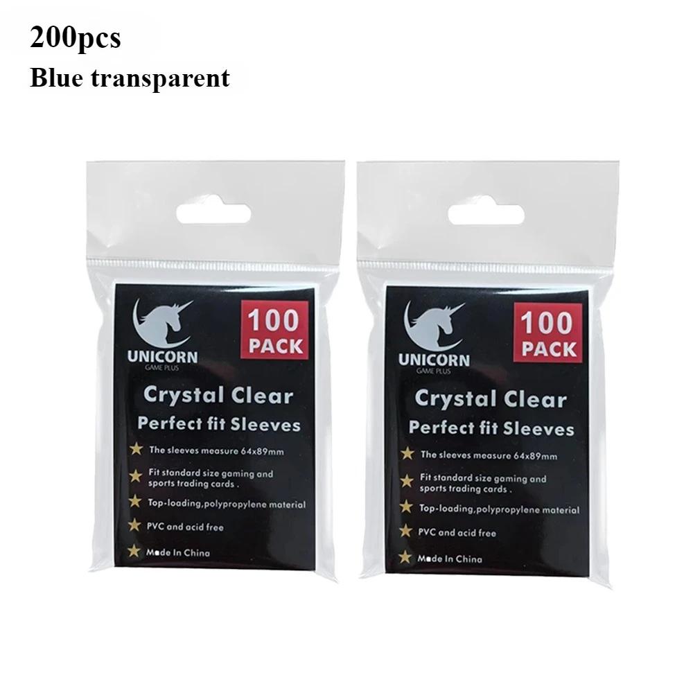 Premium-Kartenhüllen Standardgröße Klare Kartenhülle Passt über Inner Card Sleeves Perfekt für Double-Sleeving und Kompatibel mit MTG