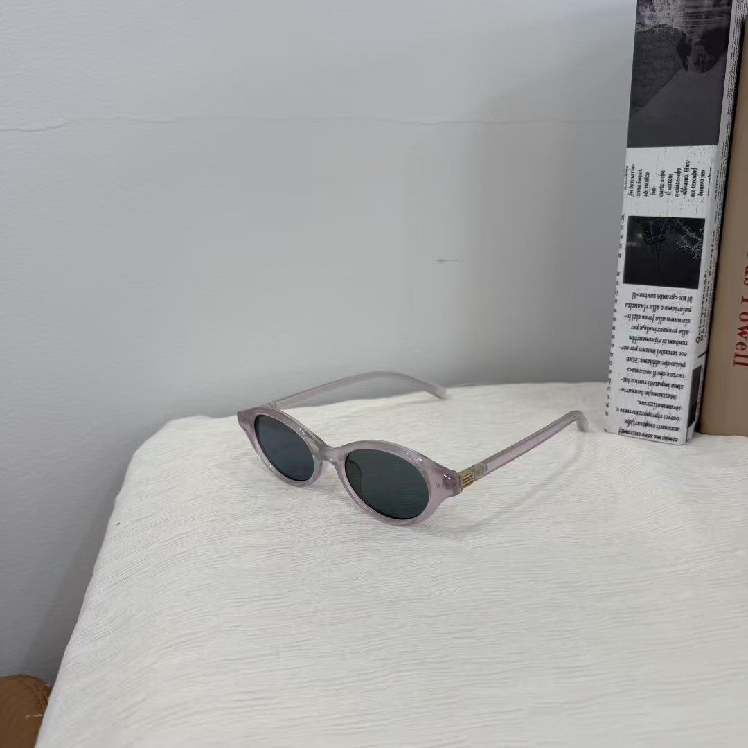 

TR90 Material Material For Ladies Sun Glasses Oval Shaped Shape UV Ray Blocking For Women Sunglass Campus Style For Men Glasses