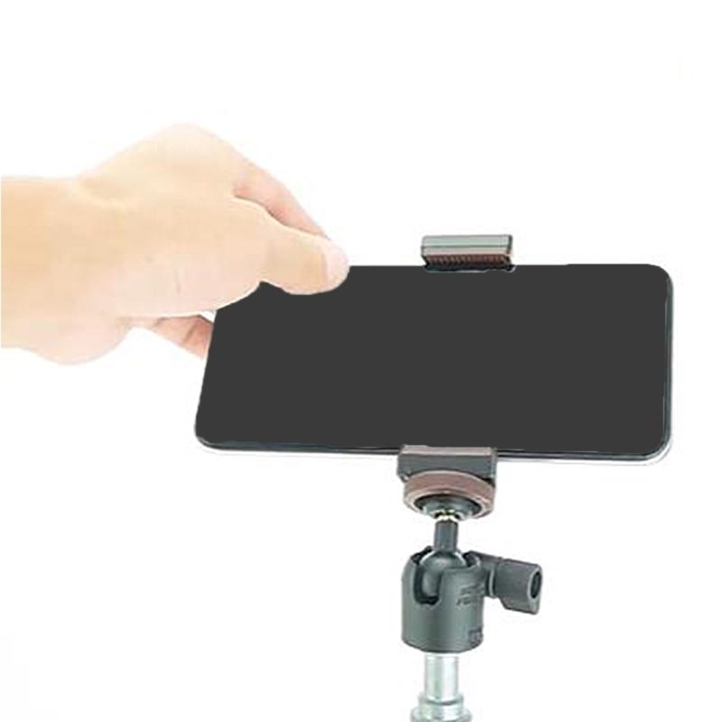 Mini Ball Head 1/4inch Screw Mount 360 Degree Rotatable for Camera Camcorder LED Light Bracket DSLR Camera Tripod Stand