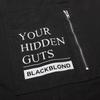 BLACKBLOND Vividi Hidden Guts Logo Wide Cargo Pants (Black)