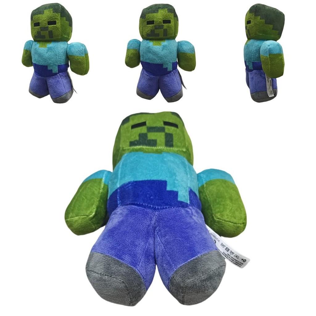 Minecraft Spelkarakter Groene Zombie Pluche Poppen Speelgoed Voor Kinderen En Verzamelaars