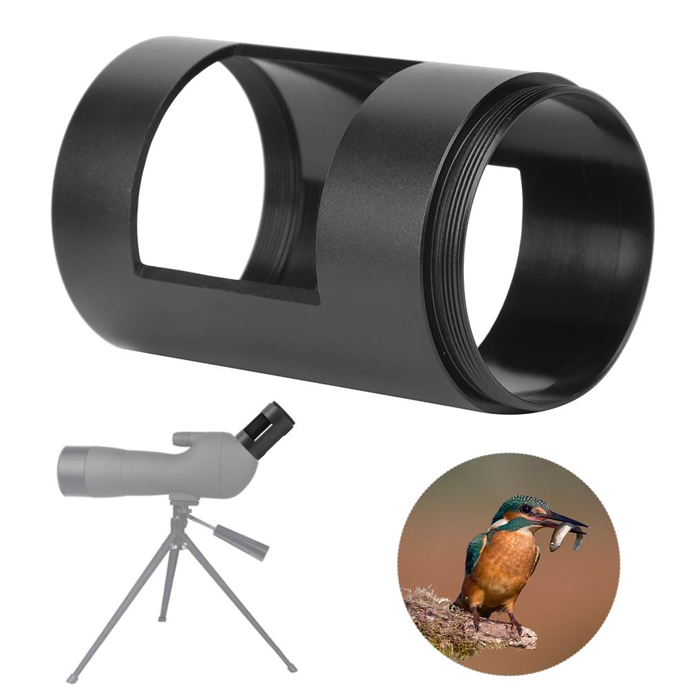 Aluminum Alloy SLR DSLR Camera Adapter Mount Tube Telescope Sleeve M42 Thread for Spotting Scope