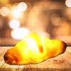 Bread Light Simulation Novelty Decorative Bedroom Bedside Battery LED Night Lamp
