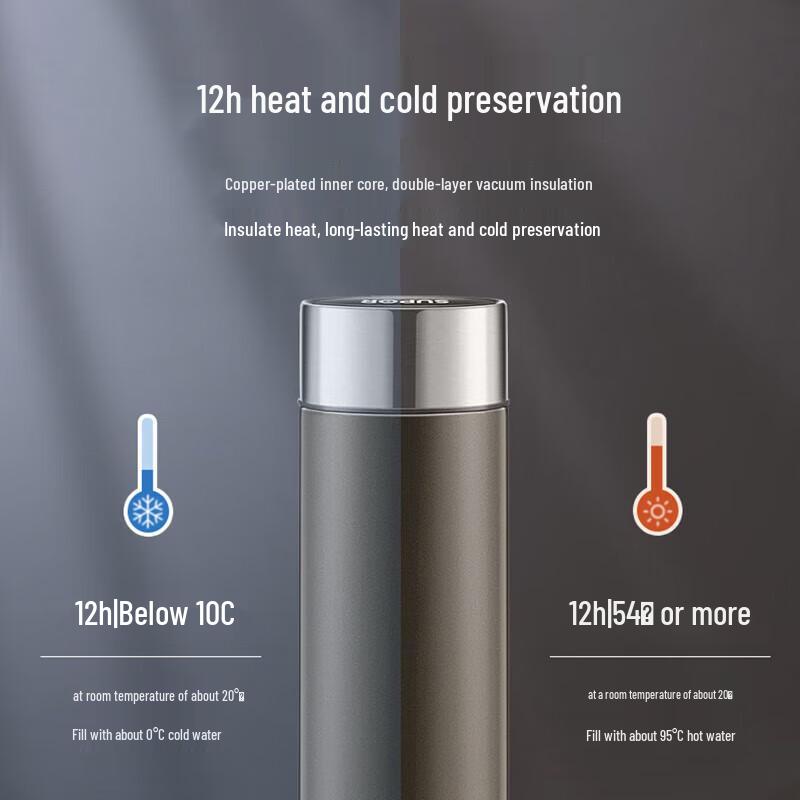 Supor KCV43AN10 430ml Insulated Stainless Steel Mug