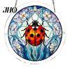 Acrylic Puzzle Sun Catcher with Colorful Light Projection, DIY Window Hanging Decor Rainbow Projection for Garden Patio Living Room, UV Printed