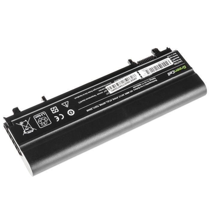 Green cell® extended série n5yh9 vv0nf batterie pour dell latitude e5440 e5540 ordinateur pc portable (9 cellules 6600mah 11.1v)
