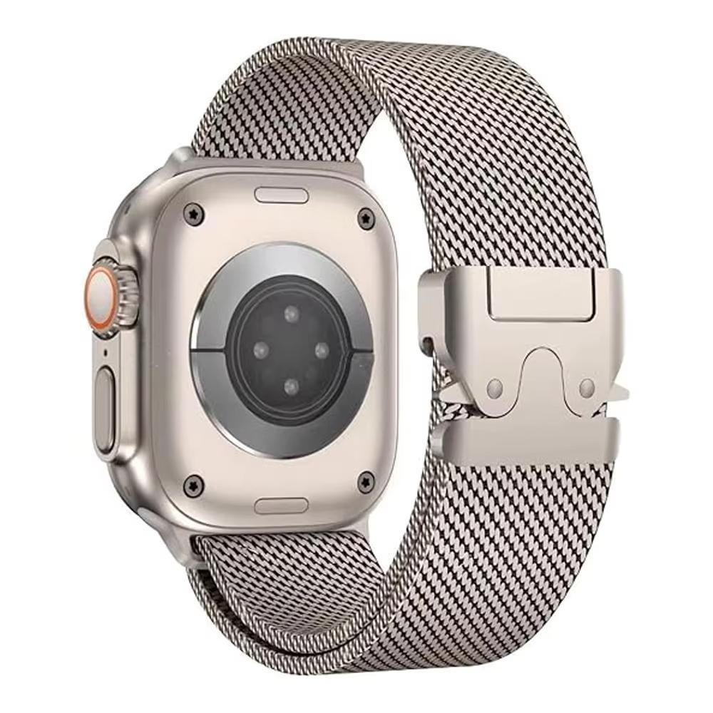 Milanese Bands For Apple Watch Straps 49mm 46mm 44mm 45mm 40mm 41 42mm Parachute Bracelet iWatch Series 11 10 9 8 7 SE Ultra 2 3