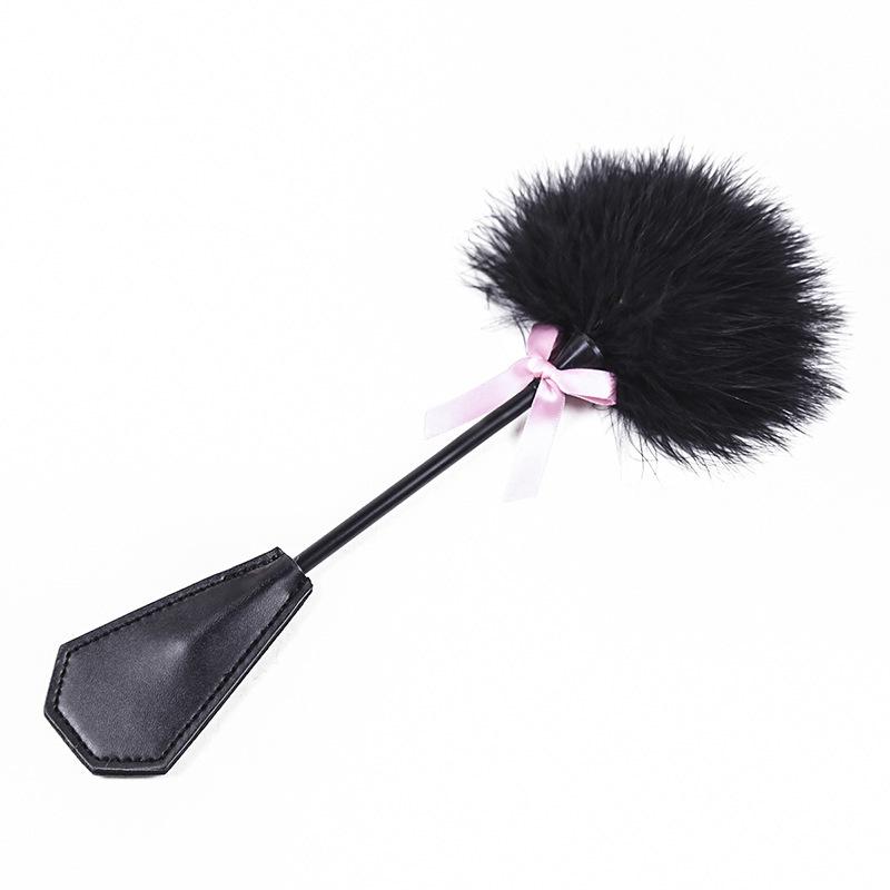 Adult Black Feather Spanking Paddle for Couples