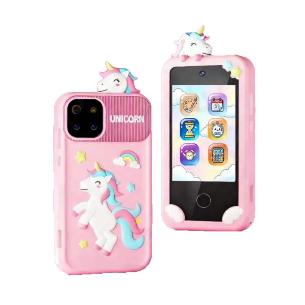 Cross-Border Kids' Smart Toy Phone: HD Dual Camera, Touchscreen, Simulation Features, Perfect Baby Gift