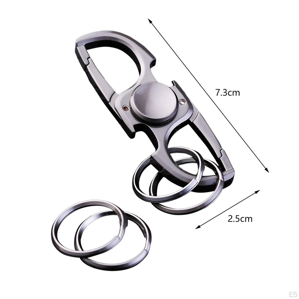 Fidget Toy Keychain Portable Gift for Men Anti Rust Bottle