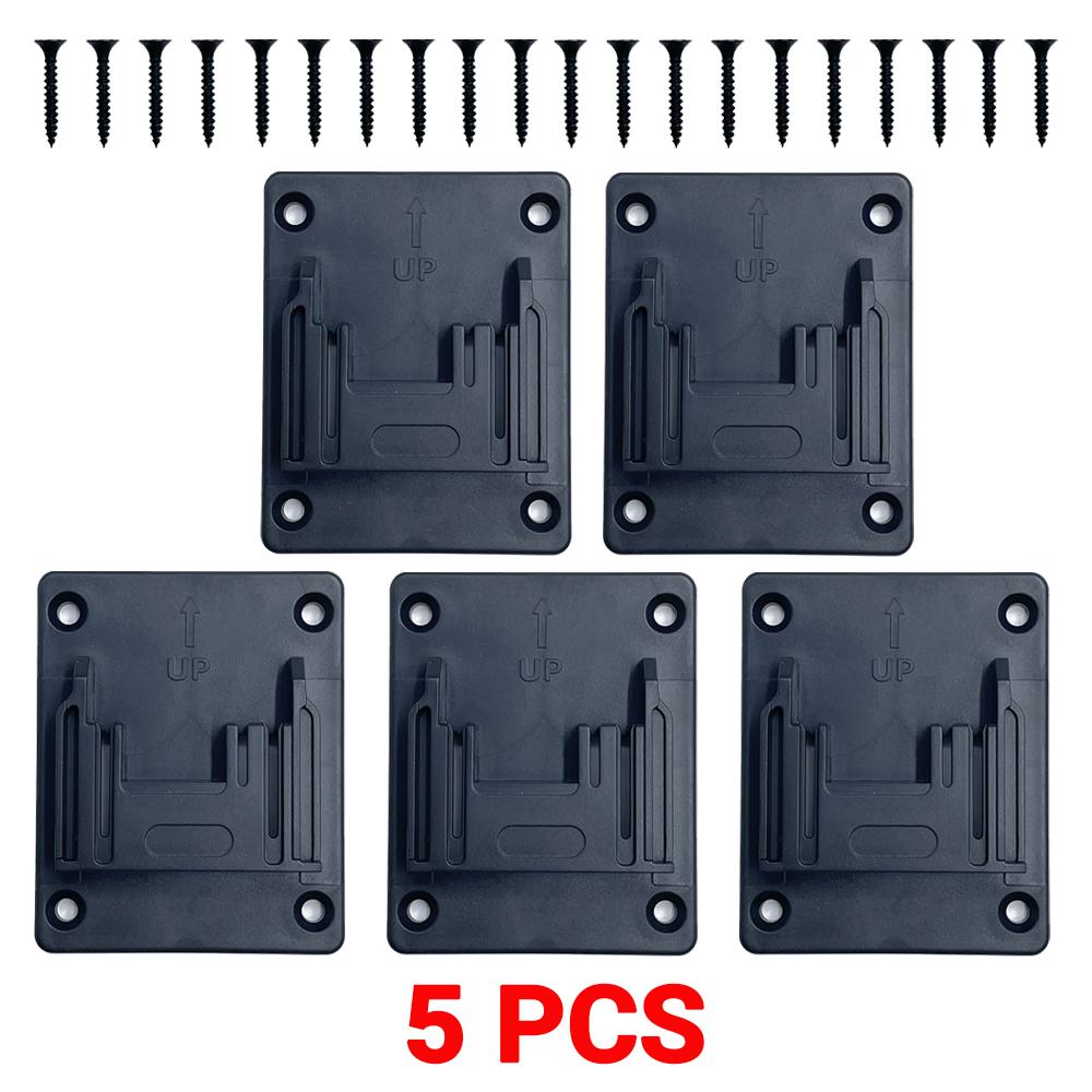 5PCS for Makita 18V for Bosch 18V Tool Holder Drill Tools Holder Wall Mount Storage Bracket for Machine Display Stand