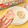 Steamed Bun Squishy Toys Set for Anxiety Relief Slow Rising Mini Squeezable Steamer Gift for Kids