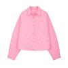 Autumn and winter new shirt down jacket women's short loose casual down small lapel light jacket