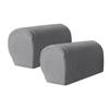 1Pair Stretch Sofa Armrest Cover Elastic Jacquard Sofa Cover Anti-slip Dust-proof Couch Arm Protector for Home Furniture Decor