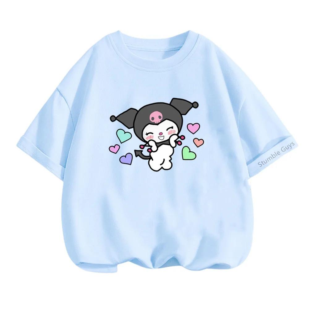 Fashion Children's Summer Casual Short-sleeved Boys Clothes Girls
