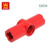 Non-Toxic 156Pcs/Lot 32034 Axle Pin 180°Connector Building Blocks Moctechnicalaccessories Compatible With Brick Toyschildrengift Box