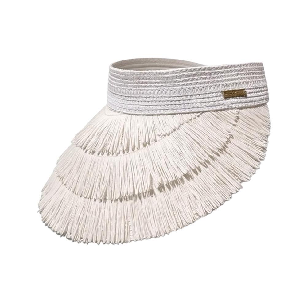 Tassel Sun Hat Wide Brim Empty Top Sun Hat Fashion Straw Hat  Women's