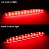2PCS LED Rear Bumper Reflector Brake Lights Canbus For Mazda 6 2003-2008 Red/Smoked Lens Tail Stop Warning Lamps Car Accessories