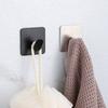 4Pcs Stainless Steel Hook For Bathroom Hangers Shower Holder Hook Accessories