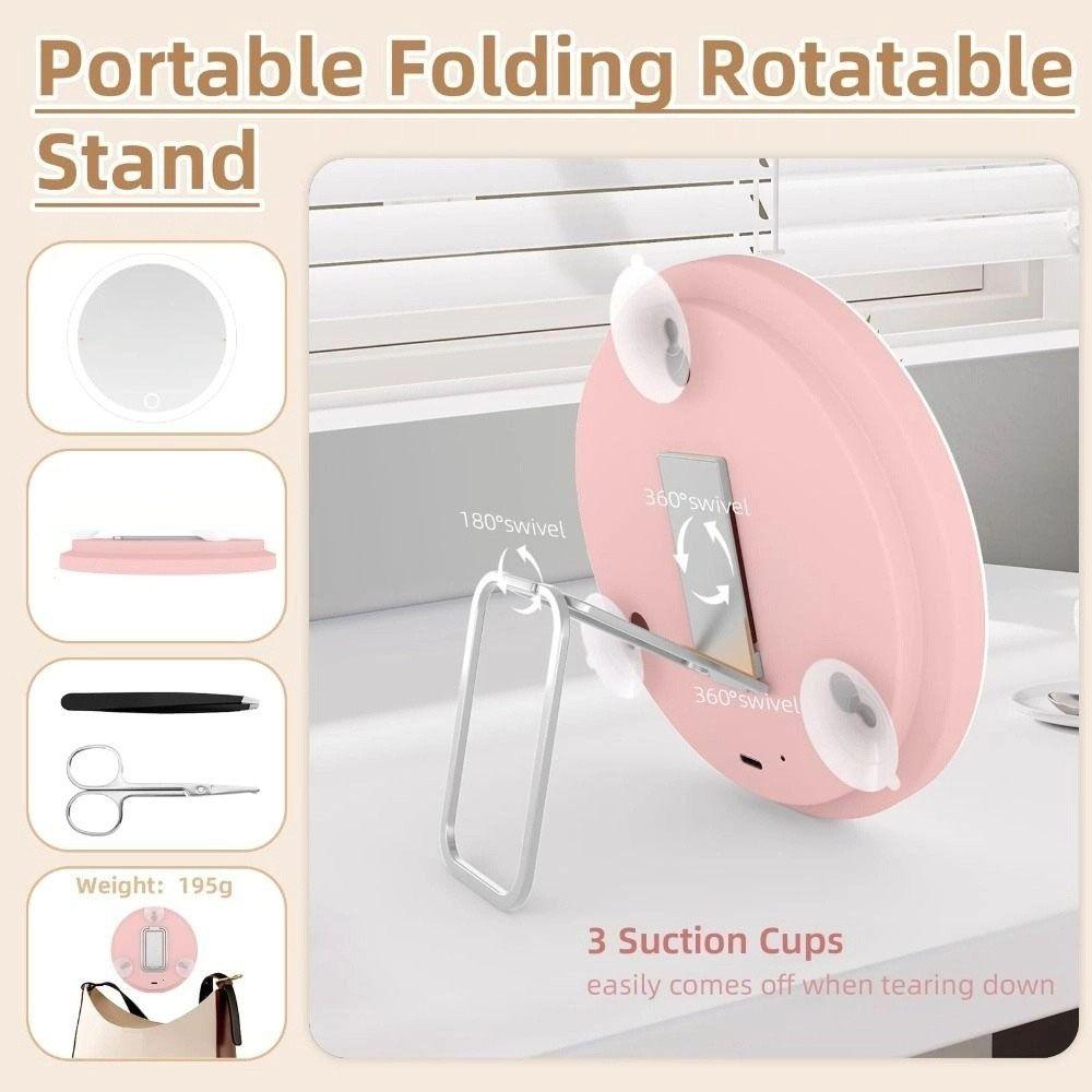 Round Makeup Magnifying Mirror 30X Vanity Mirror Travel Magnified Mirror  Blackhead Removal